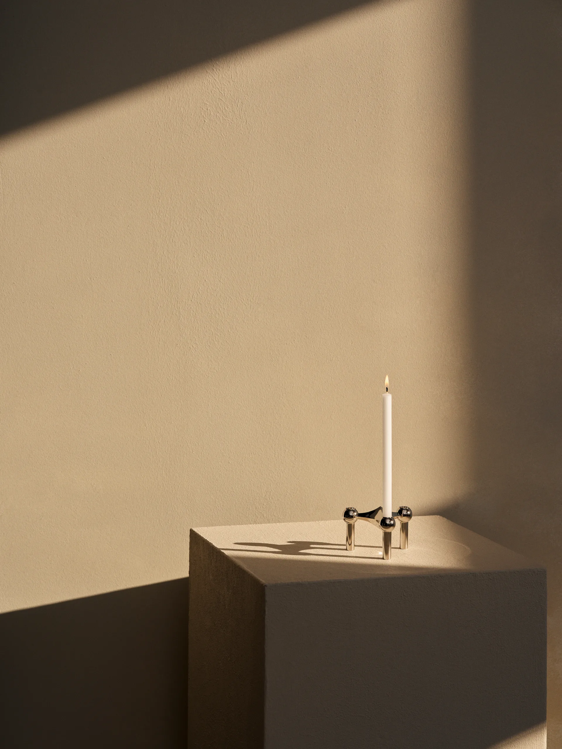 Chandelier Nagel, chrome STOFF