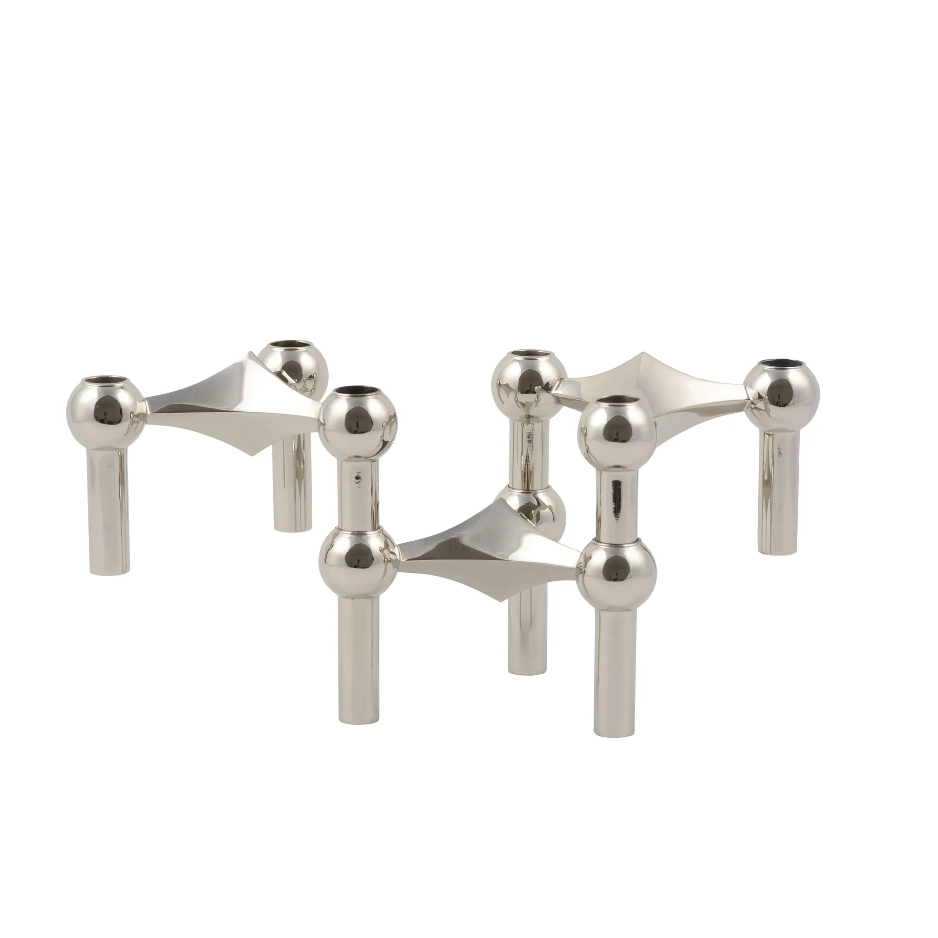 Chandelier Nagel, chrome STOFF