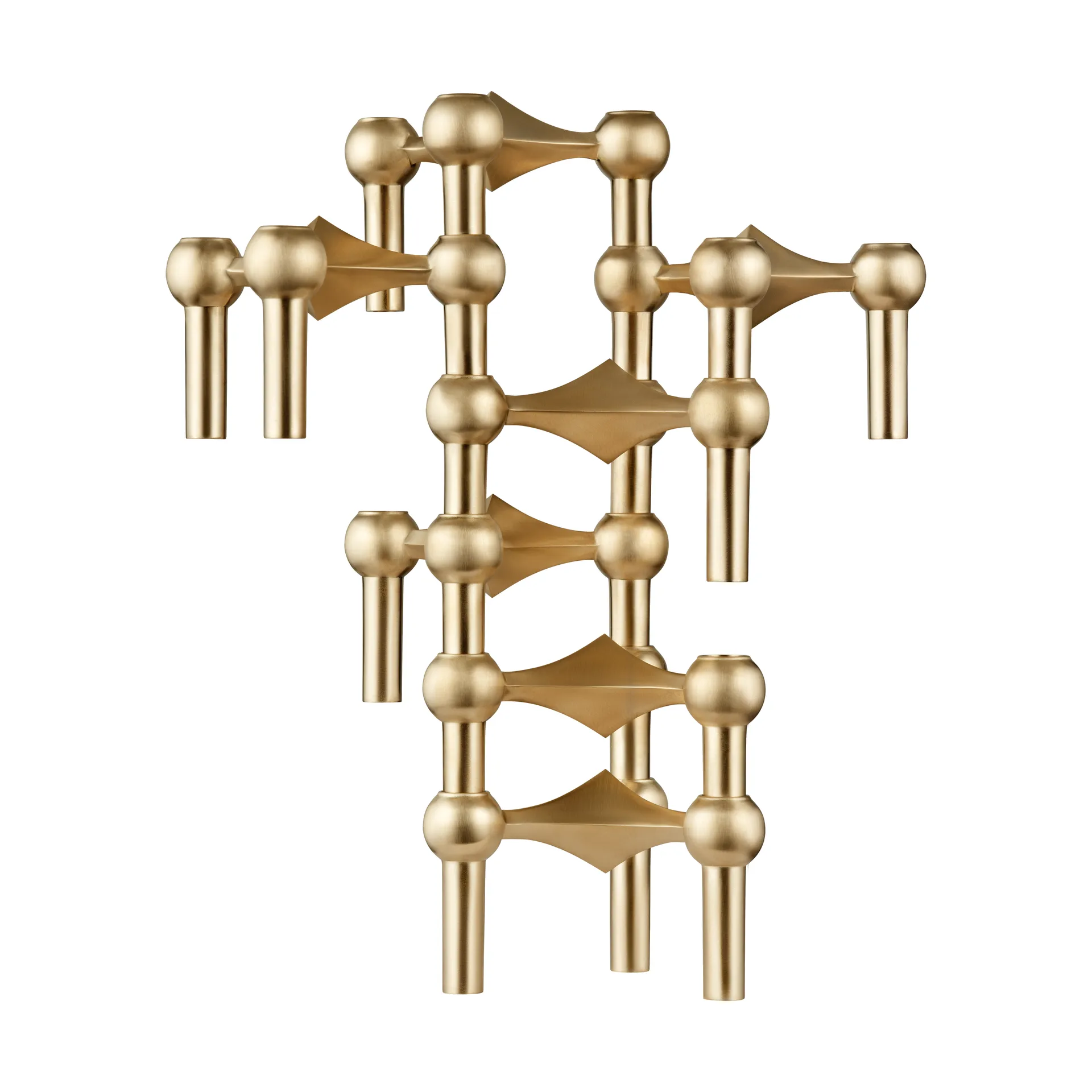 Chandelier Nagel, Laiton brossé STOFF