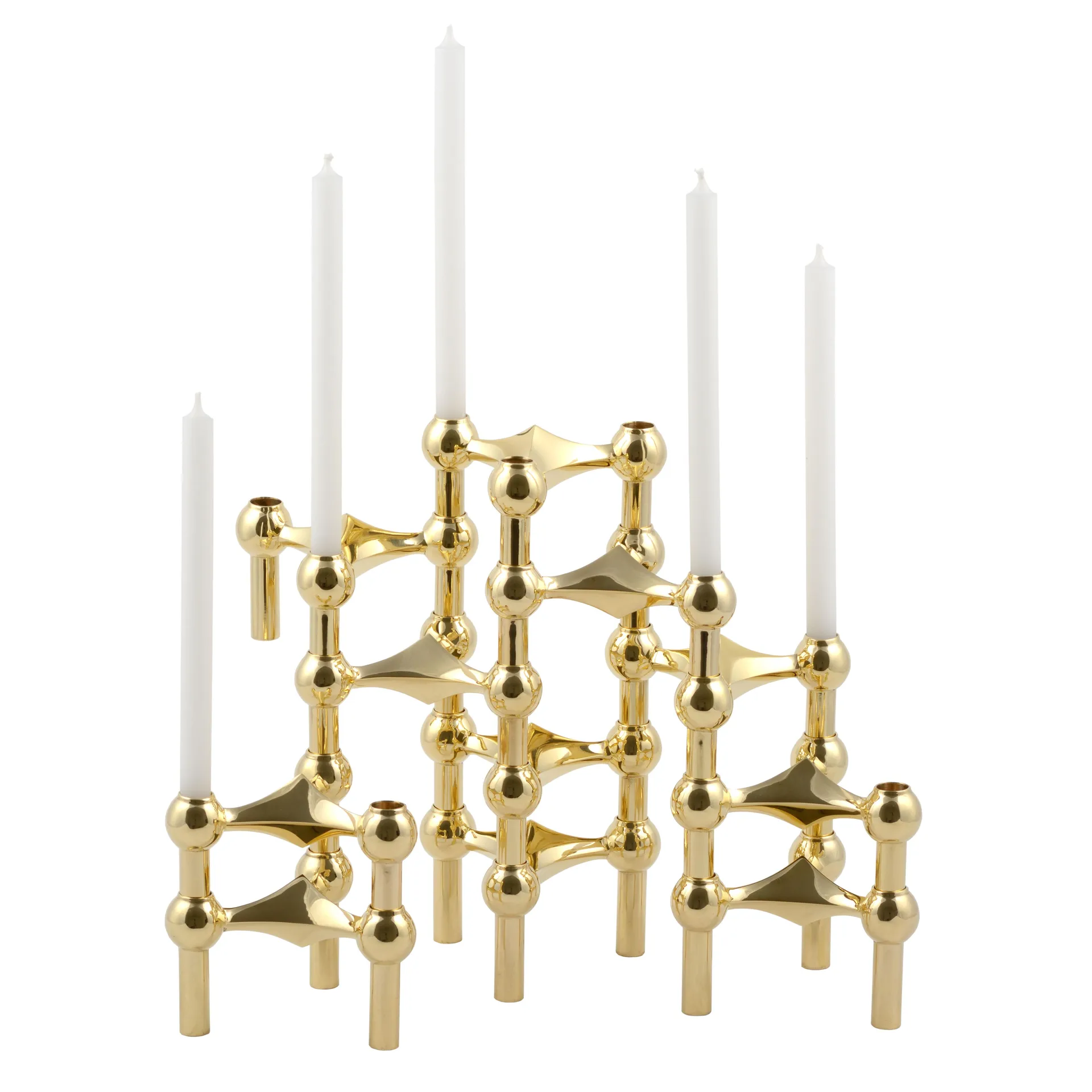 Chandelier Nagel, laiton STOFF