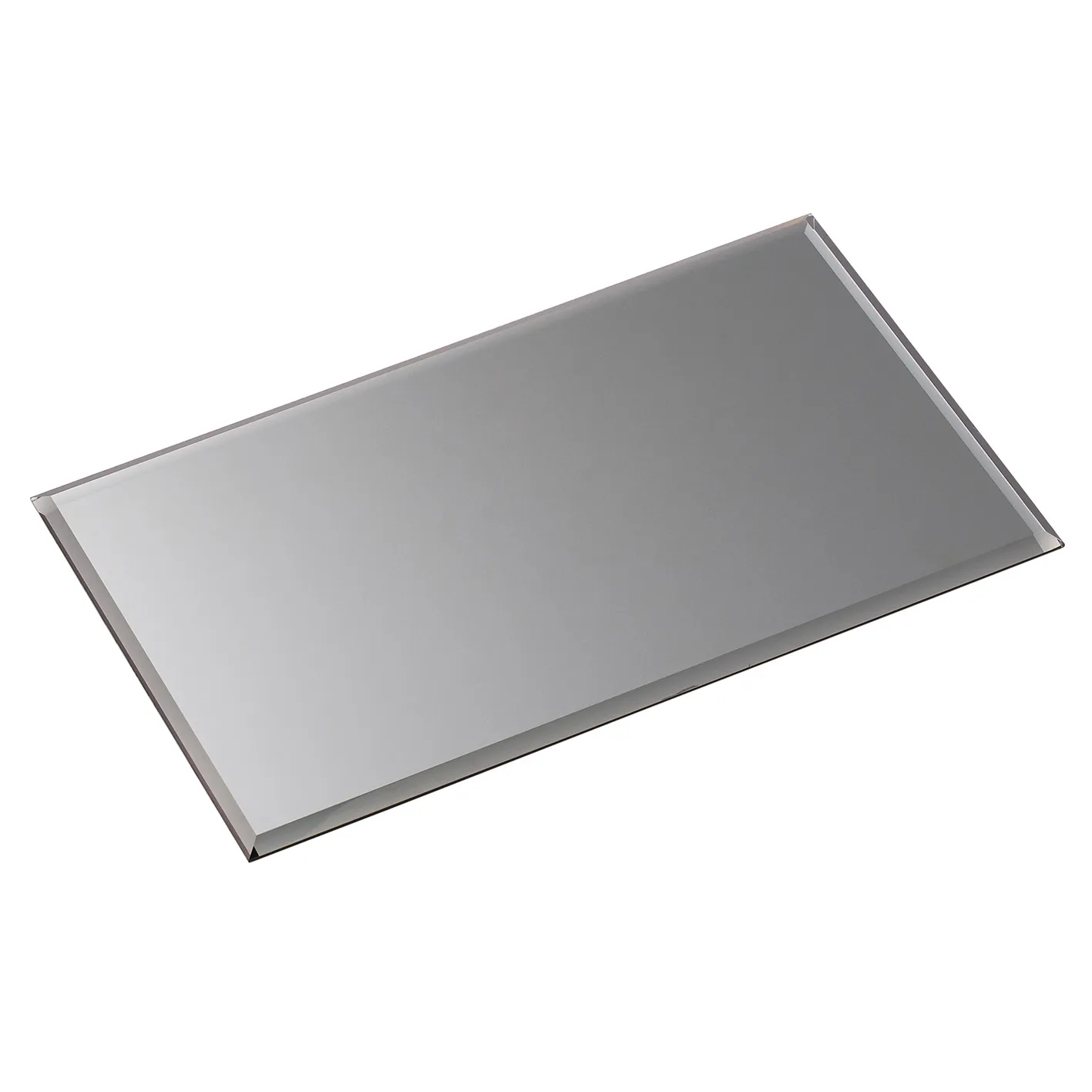 Base en verre Nagel rectangulaire, Smoked black STOFF Nagel