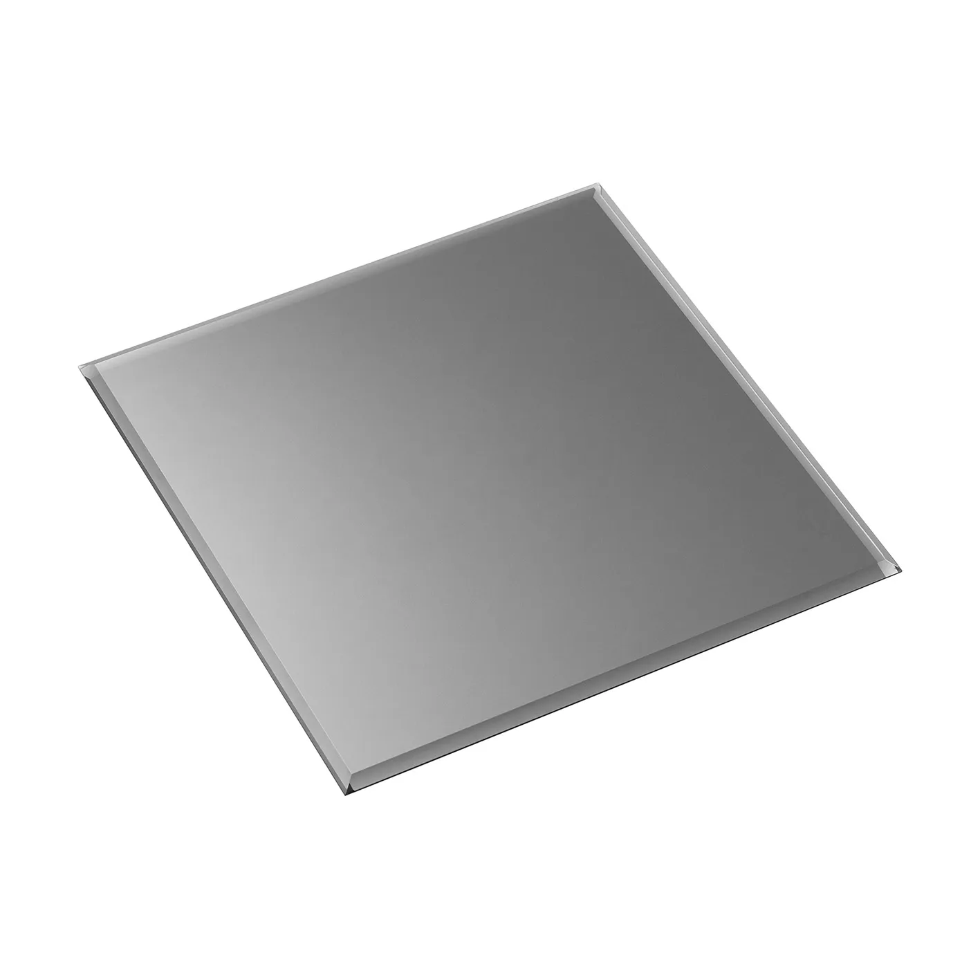 Base en verre Nagel square, Smoked black STOFF Nagel