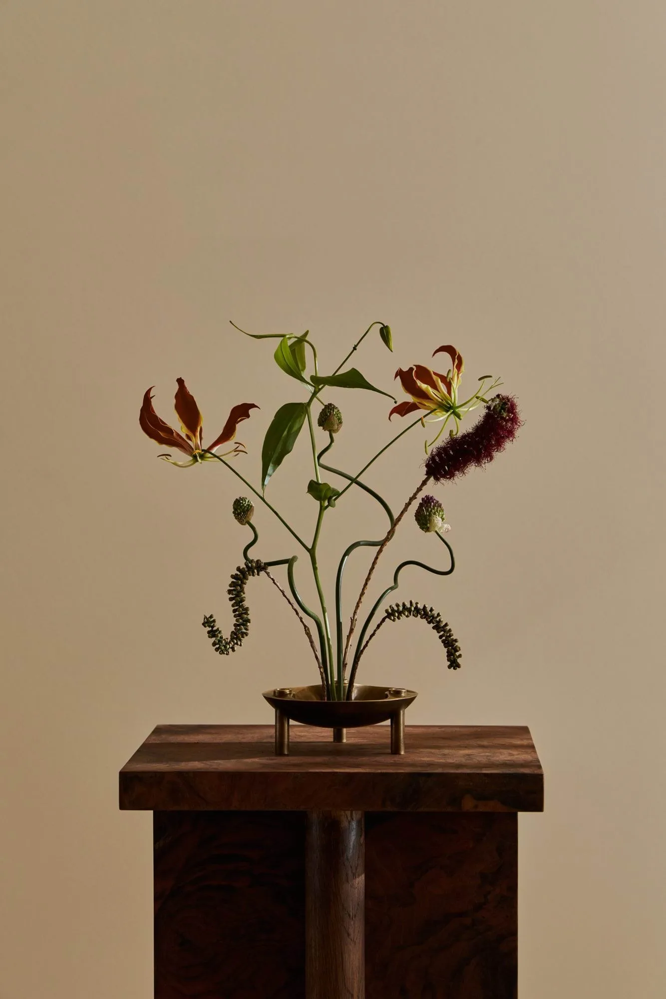 Bol Nagel, Bronzed brass STOFF Nagel