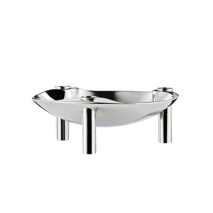 Bol Nagel - Chrome, Ø13,8x5,6 cm - STOFF Nagel