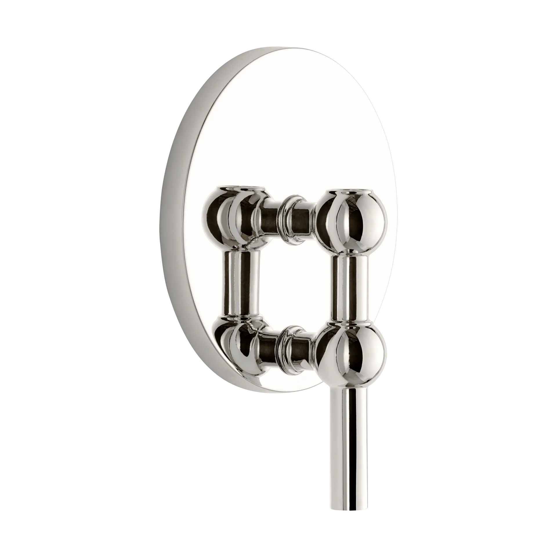 STOFF Nagel Bougeoir mural STOFF Nagel Chrome | Design Scandinave | Bougeoirs | Argenté