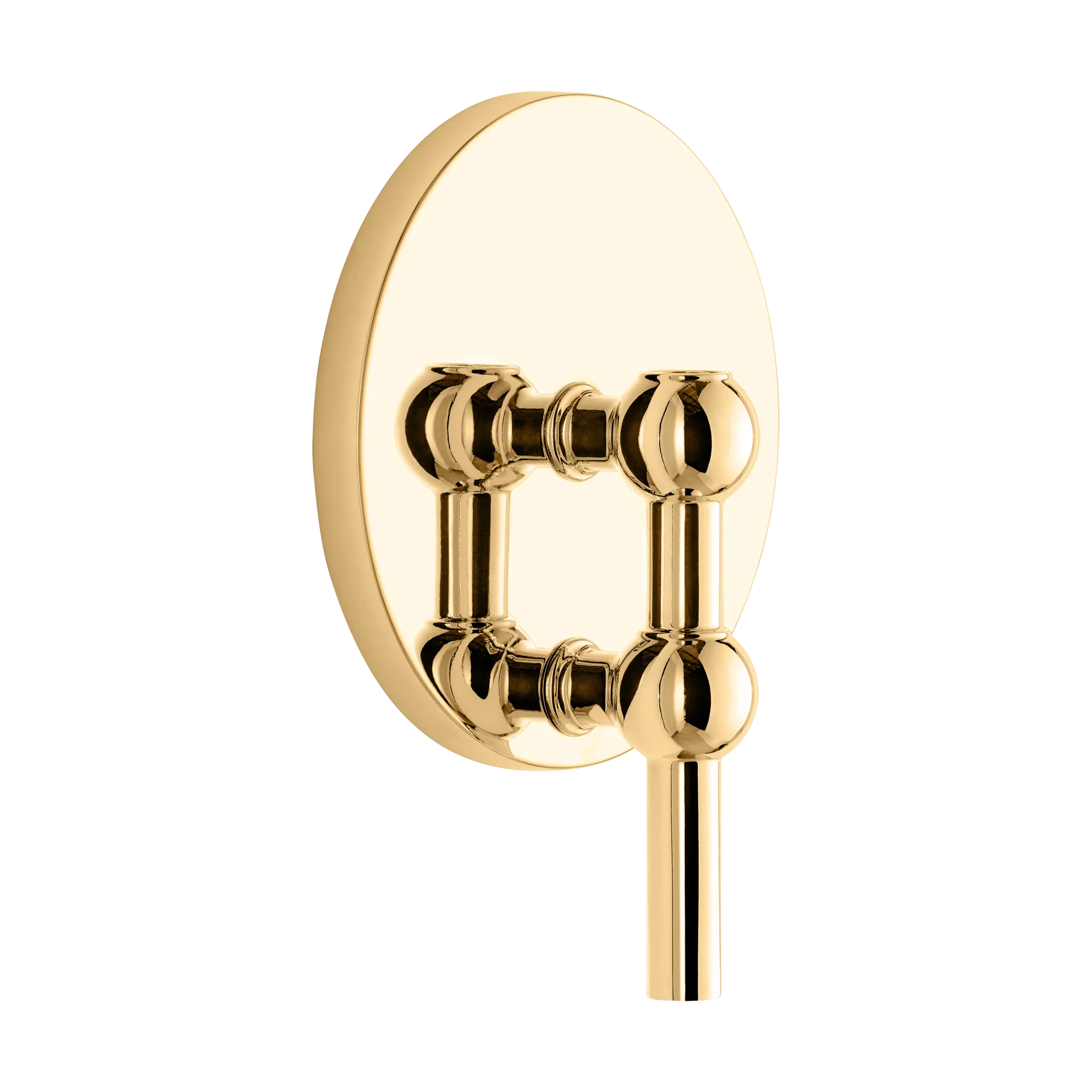 Bougeoir mural STOFF Nagel, Laiton STOFF Nagel