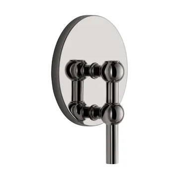 Bougeoir mural STOFF Nagel - Noir chrome - STOFF Nagel