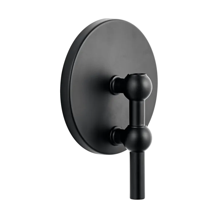 Bougeoir mural STOFF Nagel - Noir mat - STOFF Nagel