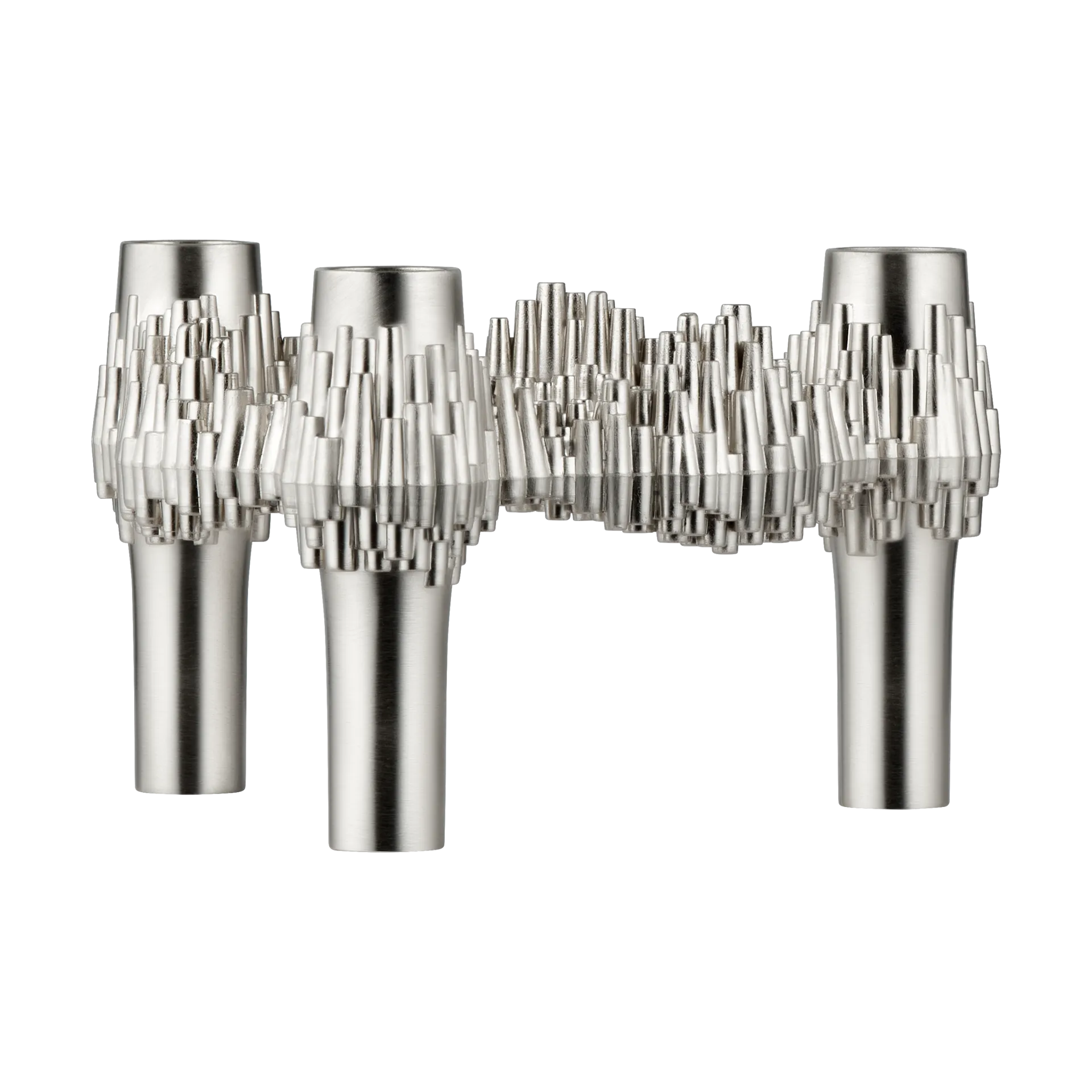 Bougeoir Quist STOFF Nagel, Chrome brossé STOFF Nagel