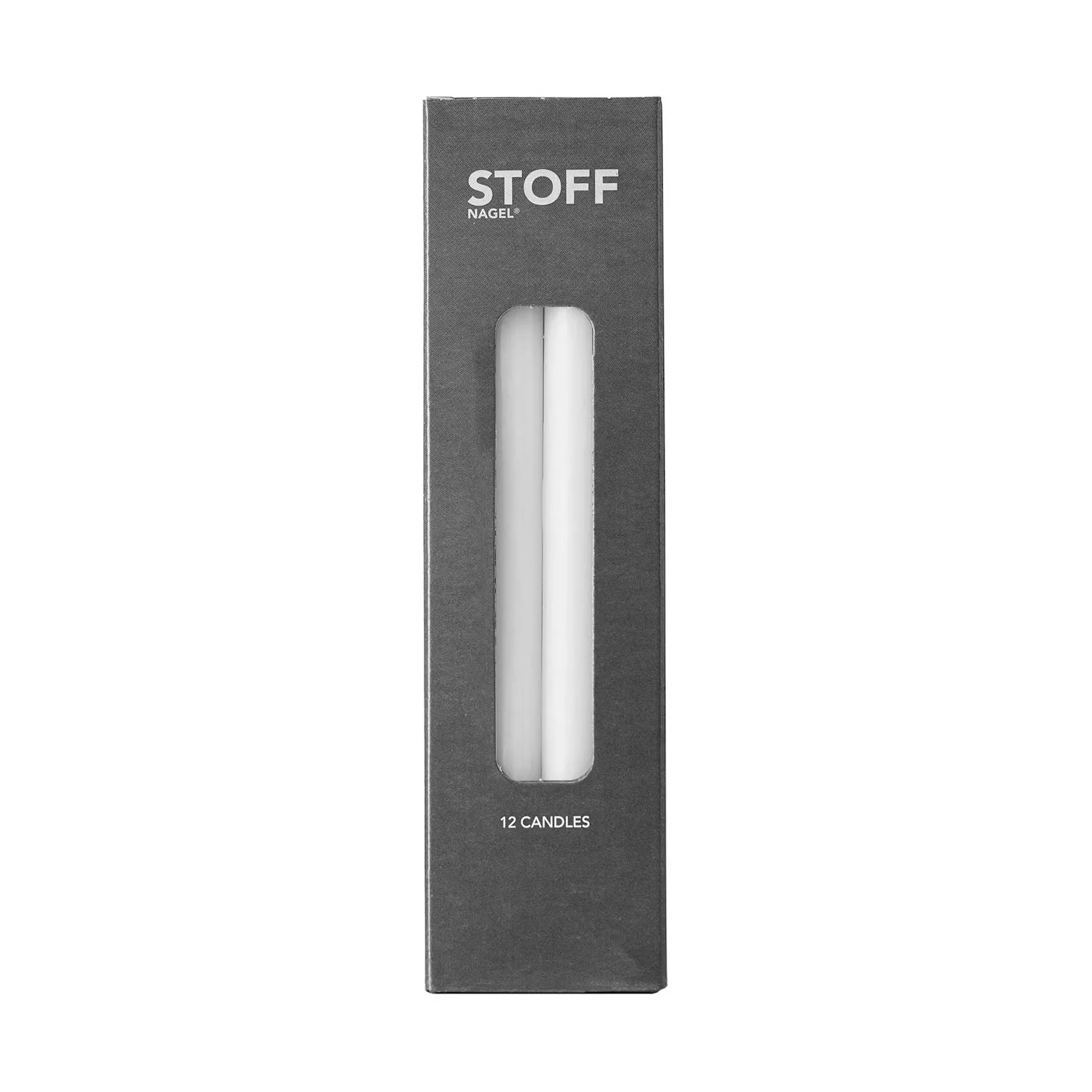 Bougeoir STOFF Nagel lot de 3 + bougies lot de 12,  STOFF Nagel