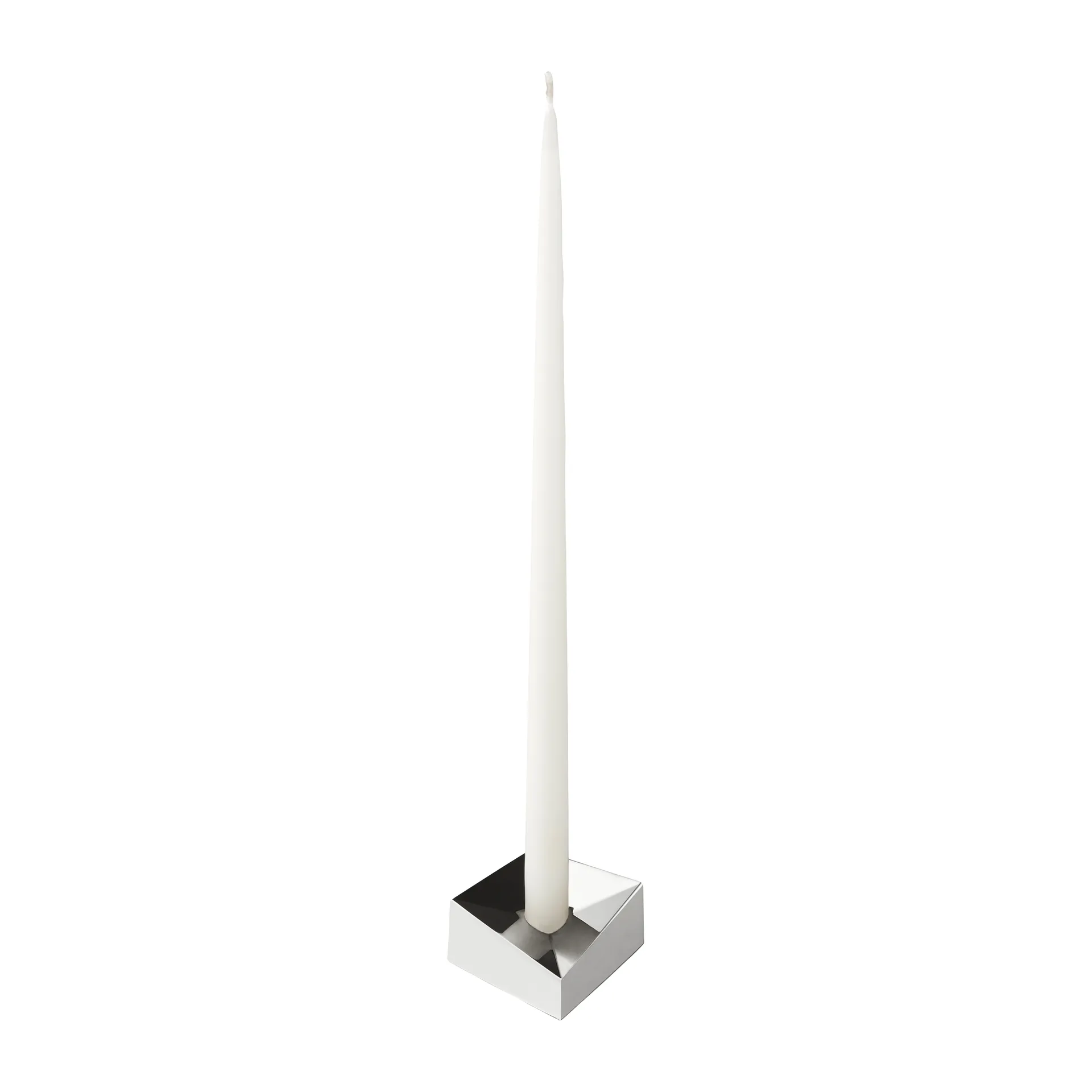Bougeoir STOFF Nagel Reflect small 2,7 cm, Chrome STOFF Nagel