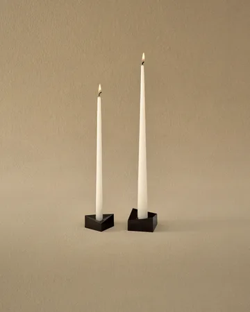 Bougie STUFF Nagel antik by Ester & Erik Lot de 4 grandes - White - STOFF Nagel