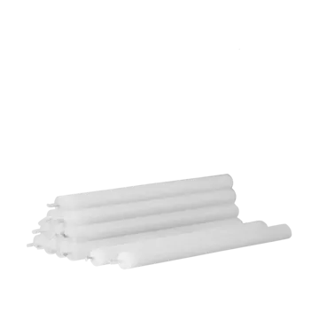 Bougies Nagel ensemble de 12 - blanc - STOFF Nagel