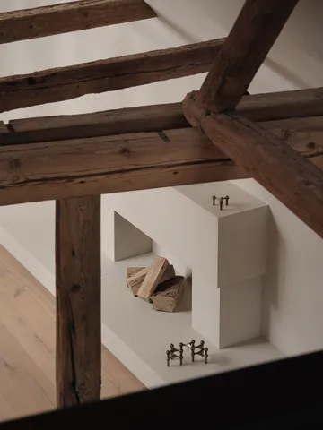 Chandelier Nagel - Bronzed brass - STOFF Nagel