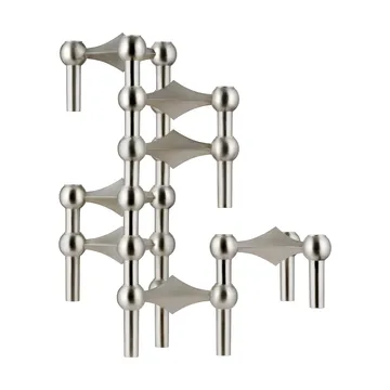 Chandelier Nagel - Chrome brossé - STOFF Nagel