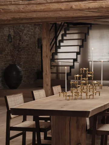 Chandelier Nagel - laiton - STOFF Nagel