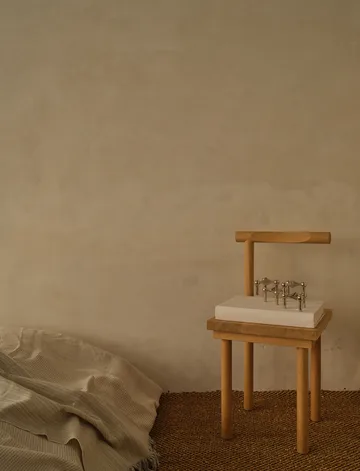 STOFF Nagel bougeoir lot de 3 - chrome - STOFF Nagel