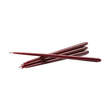 STOFF Nagel bougies antiques ester & erik lot de 6 - Burgundy red - STOFF Nagel