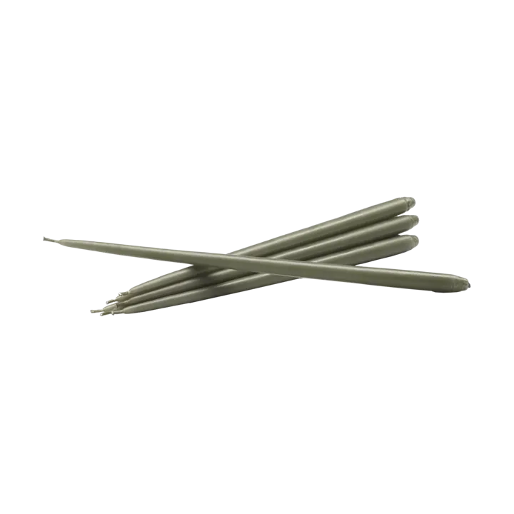 STOFF Nagel bougies antiques ester & erik lot de 6 - Dusty green - STOFF Nagel