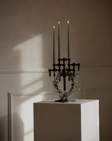 STOFF Nagel bougies antiques ester & erik lot de 6 - Dusty green - STOFF Nagel