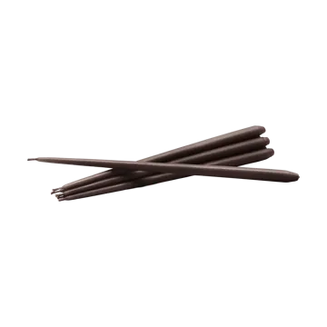 STOFF Nagel bougies antiques ester & erik lot de 6 - Espresso - STOFF Nagel