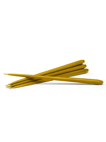 STOFF Nagel bougies antiques ester & erik lot de 6 - Mustard - STOFF Nagel
