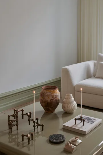 STOFF Nagel bougies antiques ester & erik lot de 6 - Off-white - STOFF Nagel