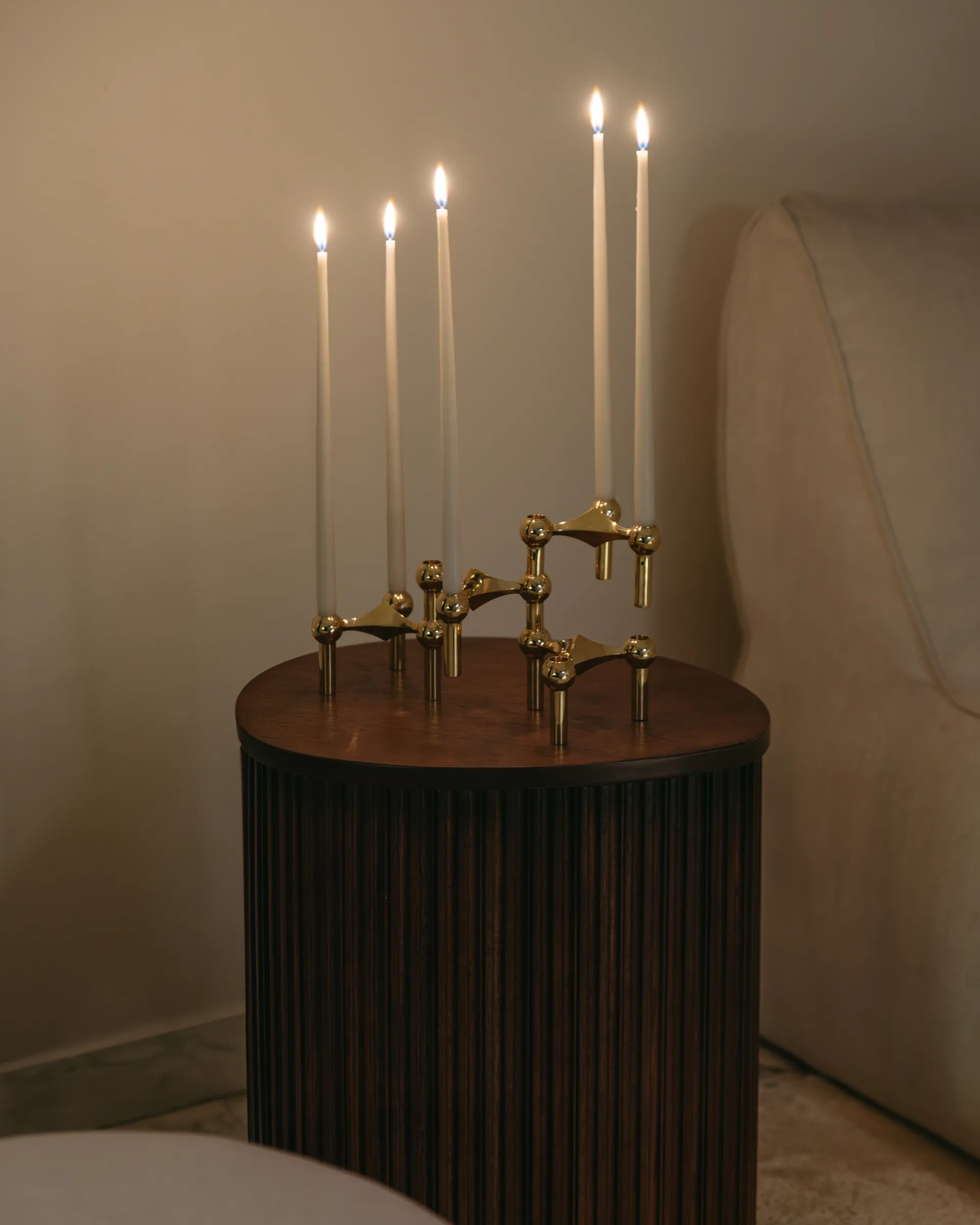 STOFF Nagel bougies antiques ester & erik lot de 6, Off-white STOFF Nagel