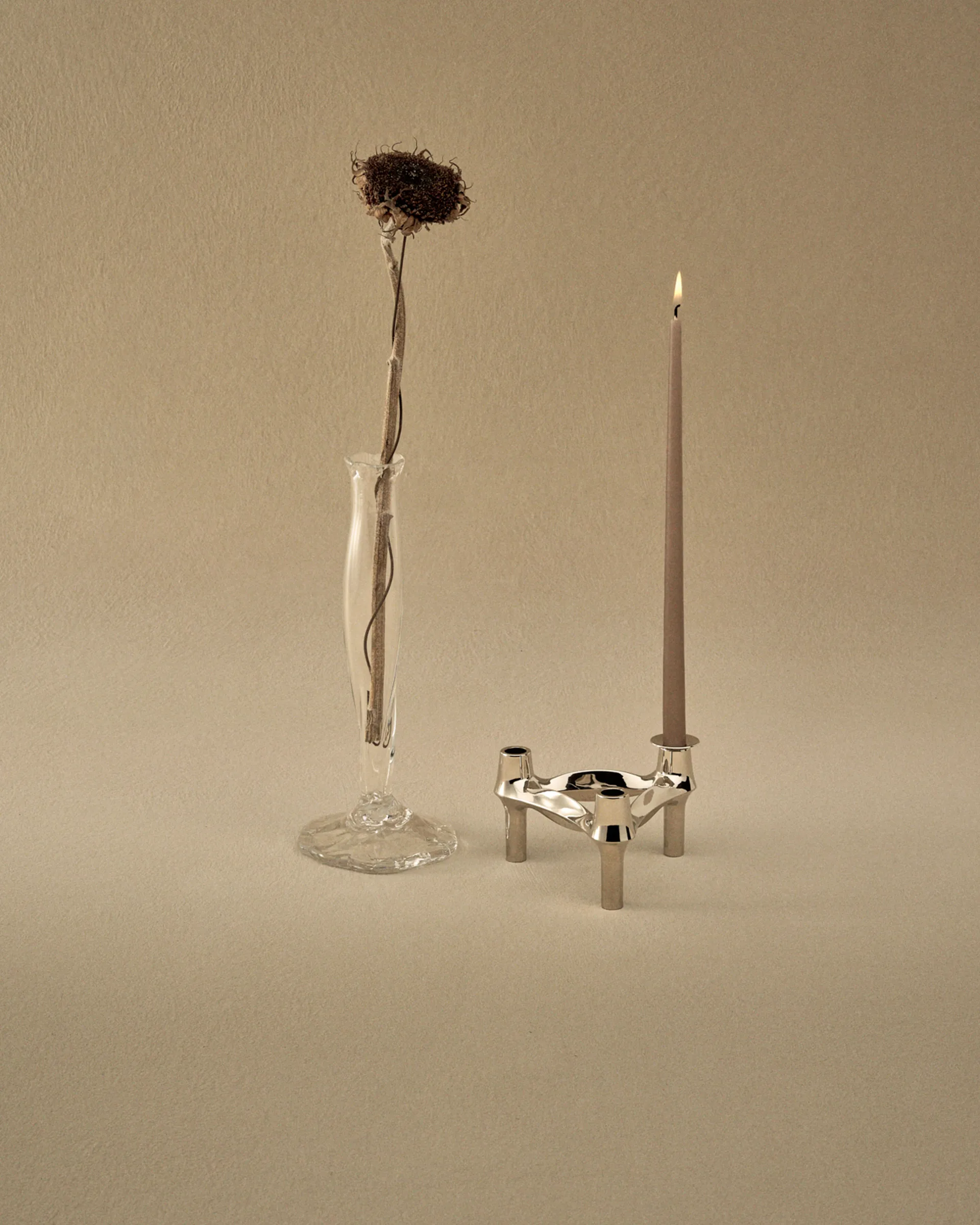 STOFF Nagel bougies antiques ester & erik lot de 6, Soft brown STOFF Nagel