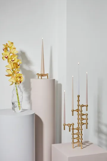 STOFF Nagel bougies antiques ester & erik lot de 6 - Soft rose - STOFF Nagel