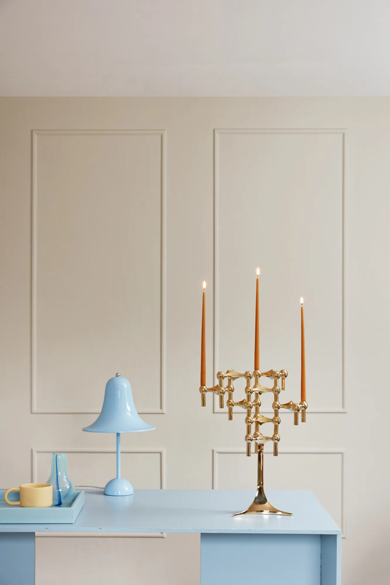 STOFF bougies antiques ester & erik lot de 6, Amber STOFF