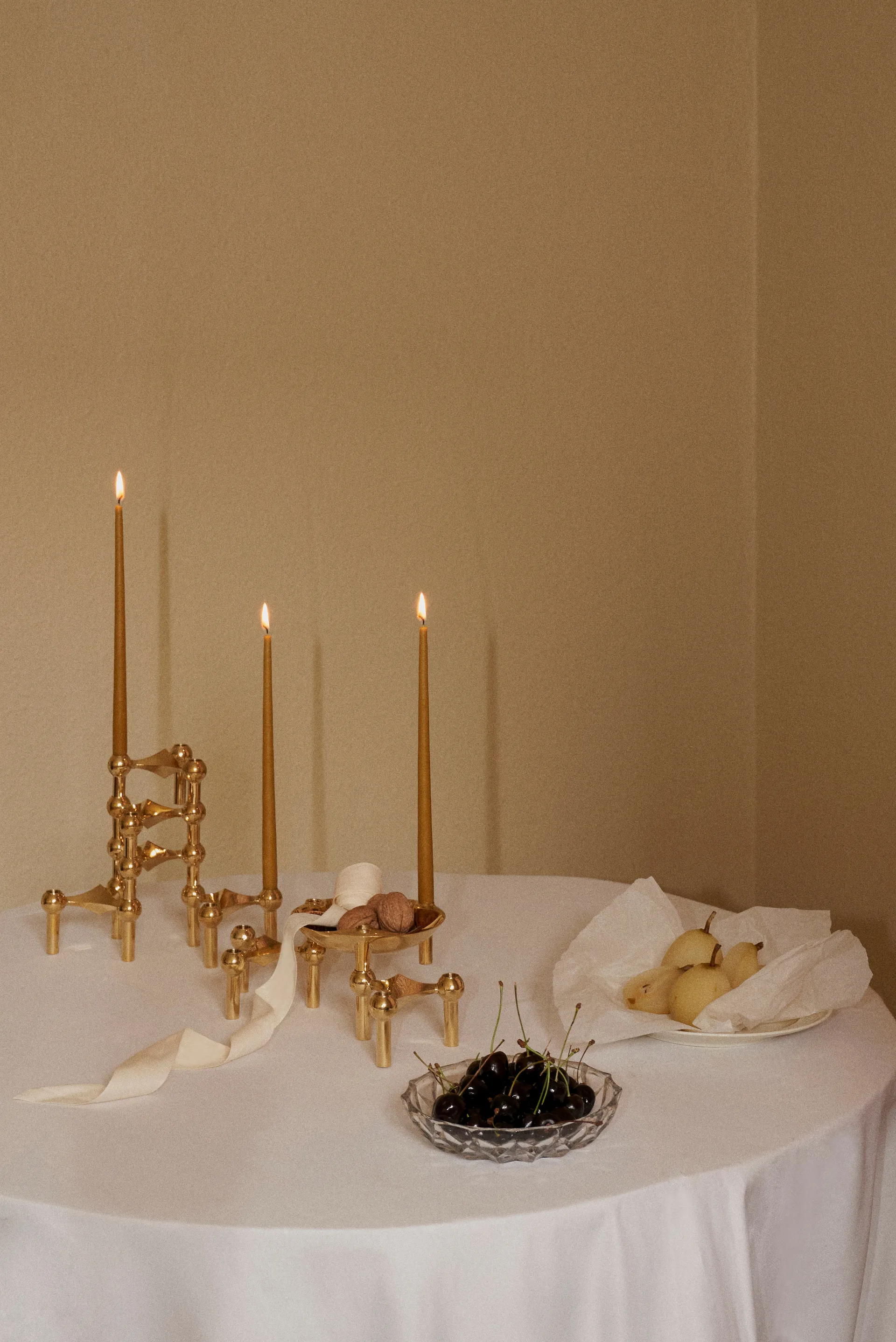 STOFF bougies antiques ester & erik lot de 6, Amber STOFF