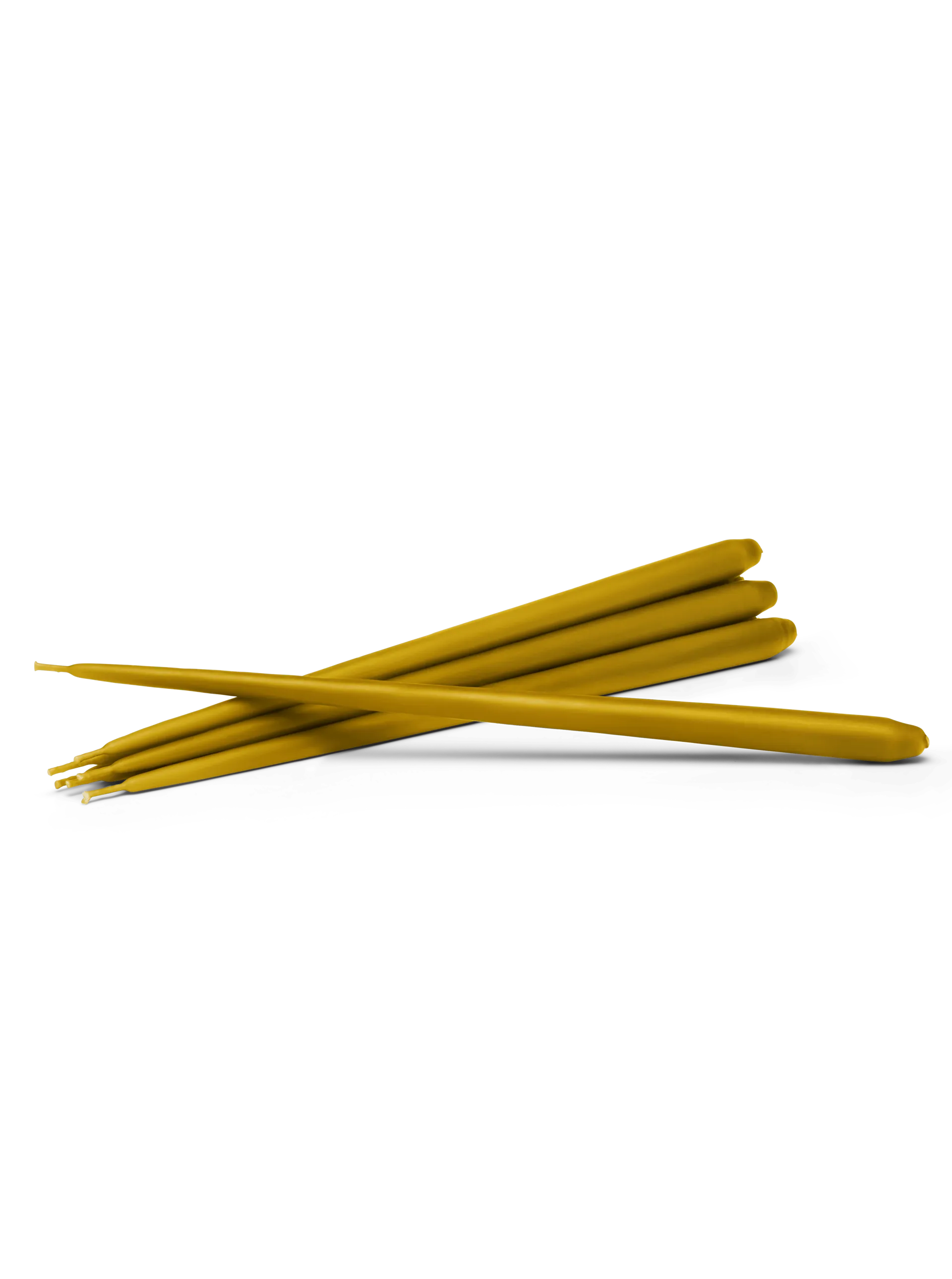 STOFF bougies antiques ester & erik lot de 6, Mustard STOFF