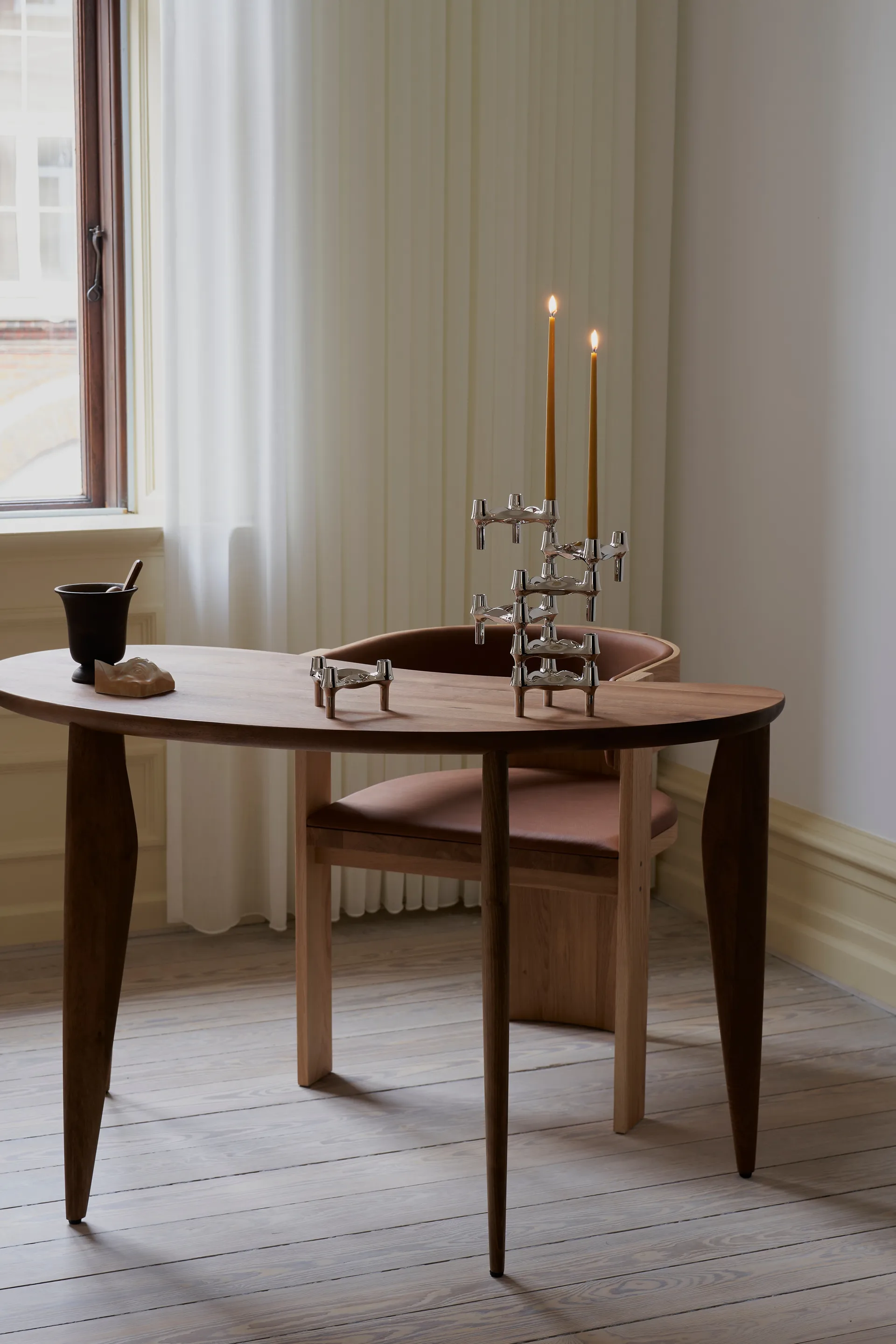 STOFF bougies antiques ester & erik lot de 6, Mustard STOFF