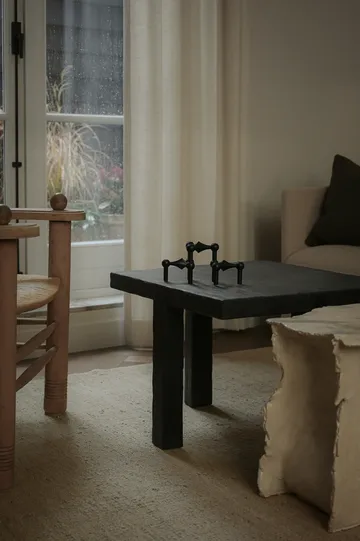 STOFF Nagel bougeoir lot de 3 - noir - STOFF