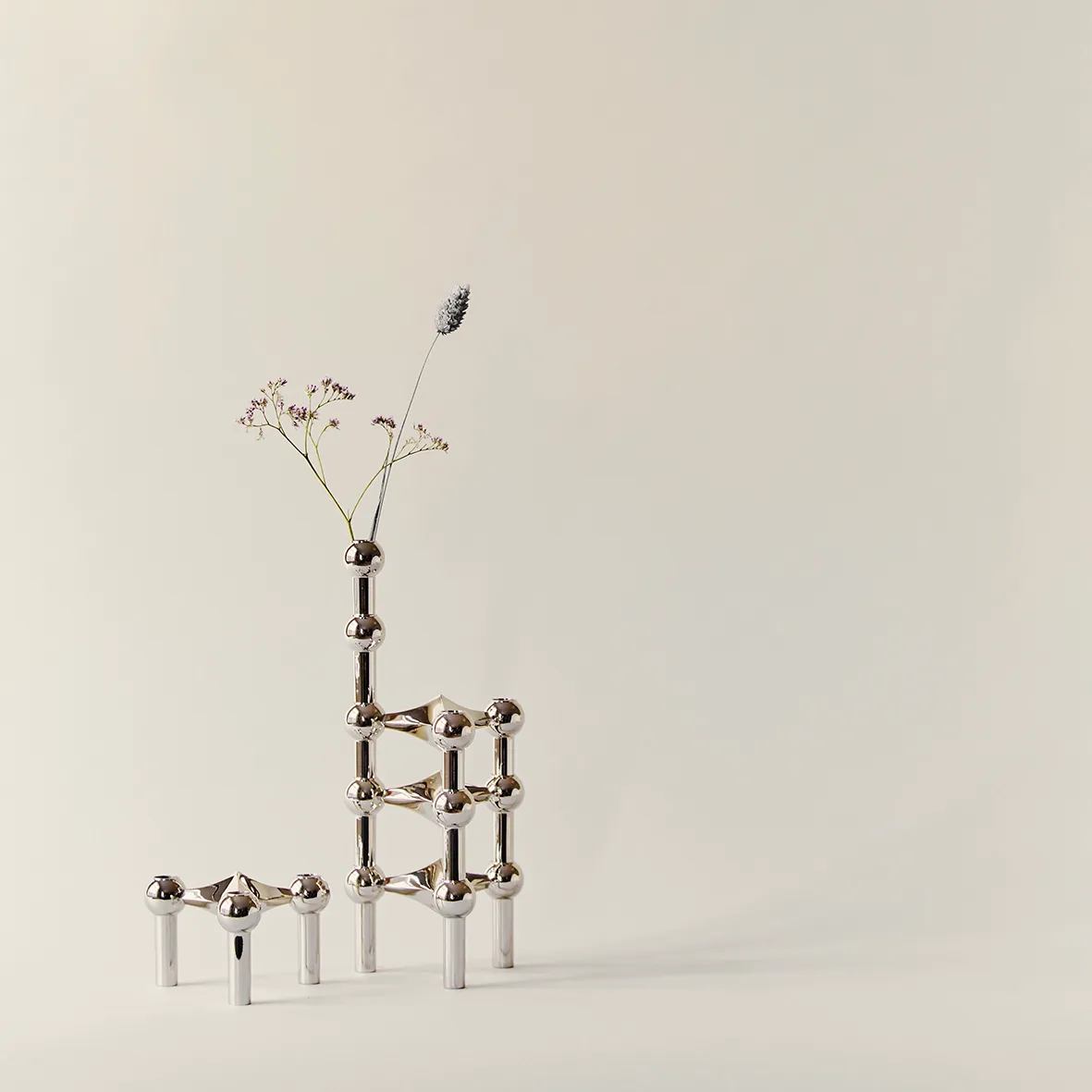 Vase STOFF Nagel, Chrome STOFF