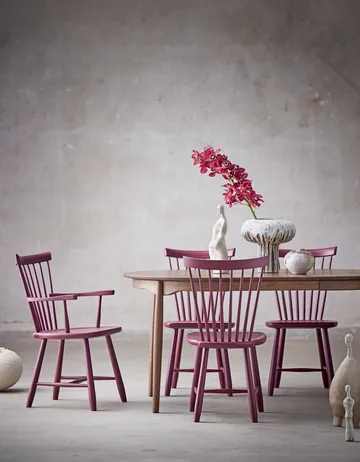 Chaise avec accoudoirs Lilla Åland - Airelle 19 (boleau) - Stolab