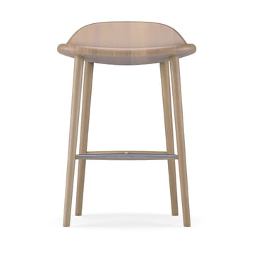 Chaise de bar Miss Holly H63 cm - chêne huilé blanc - Stolab