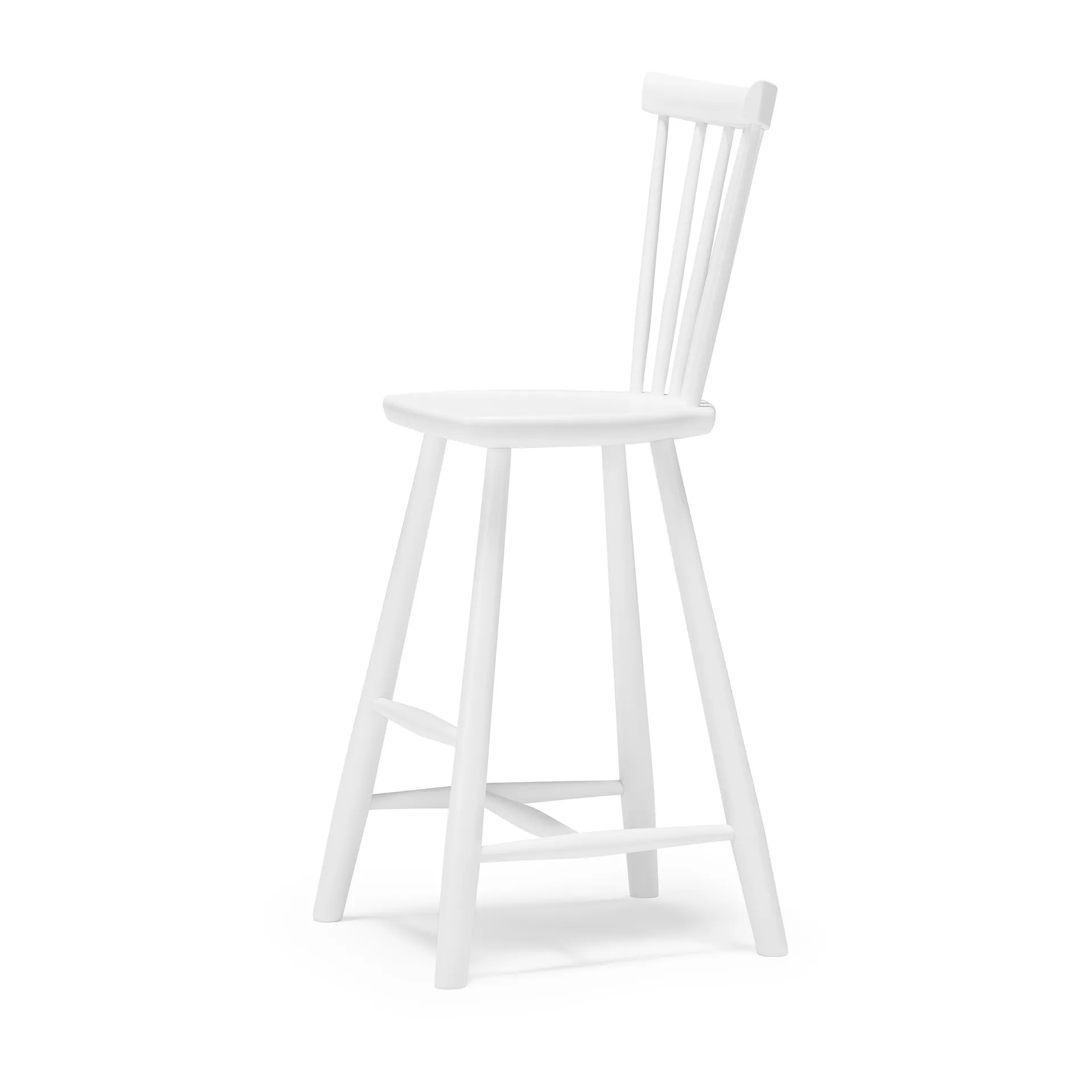 Chaise enfant Lilla Åland bouleau 52 cm, Blanc Stolab