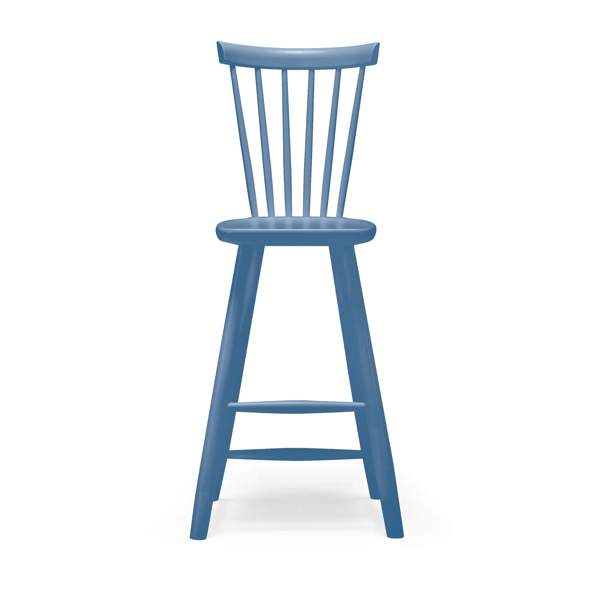 Chaise enfant Lilla Åland bouleau 52 cm, Bleu Aube Stolab