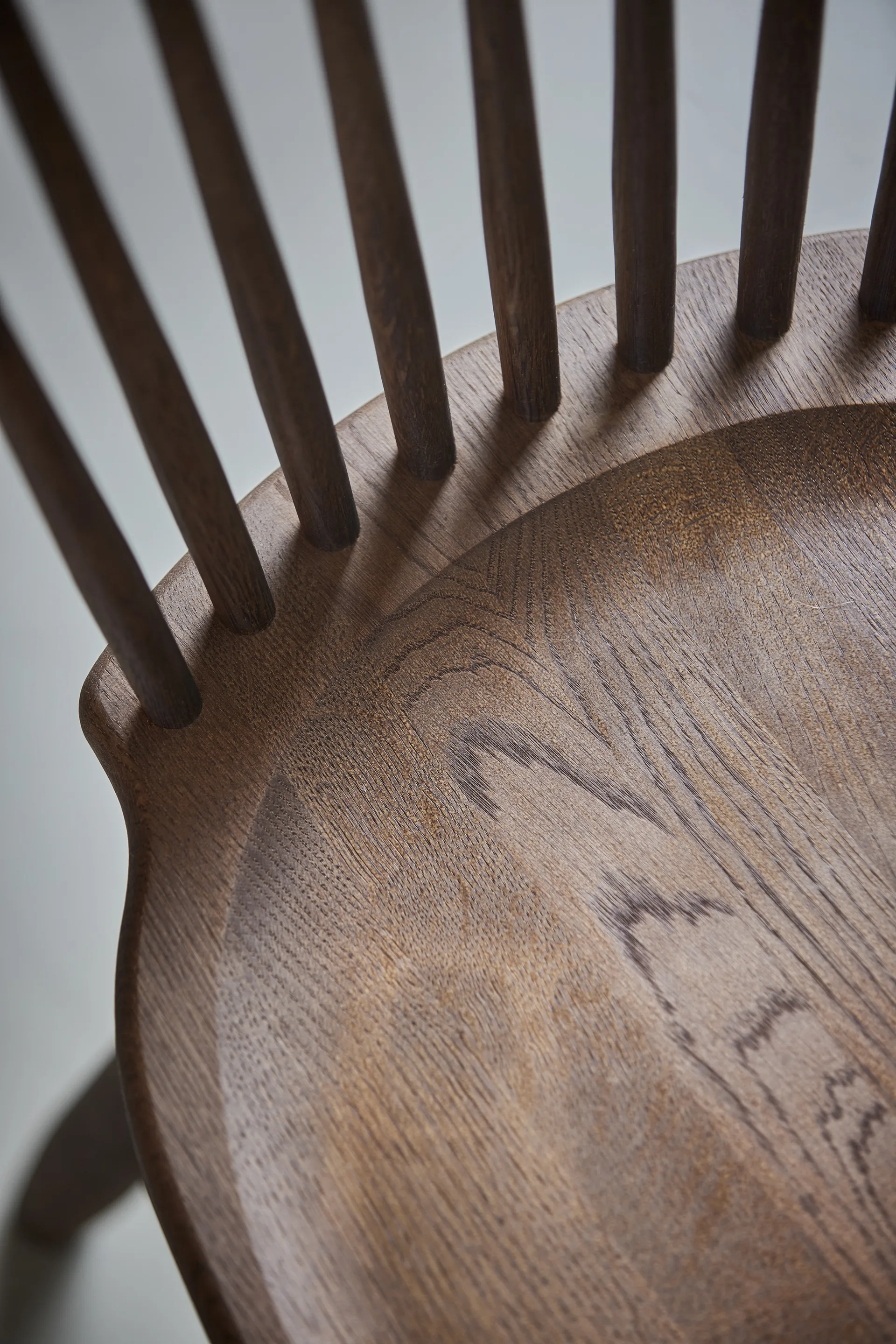 Chaise Lilla Åland chêne, Chêne fumé Stolab