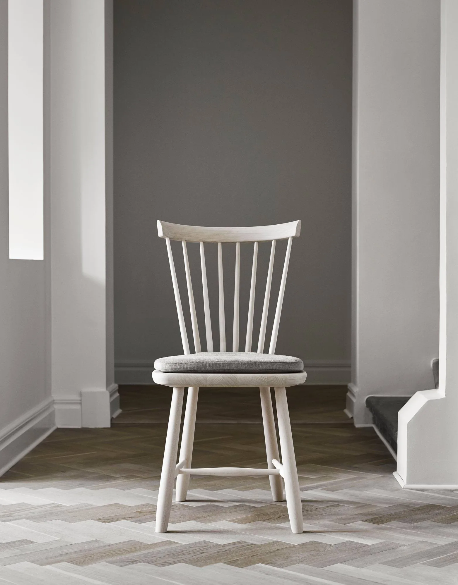Chaise Lilla Åland, Vernis mat clair (bouleau) Stolab
