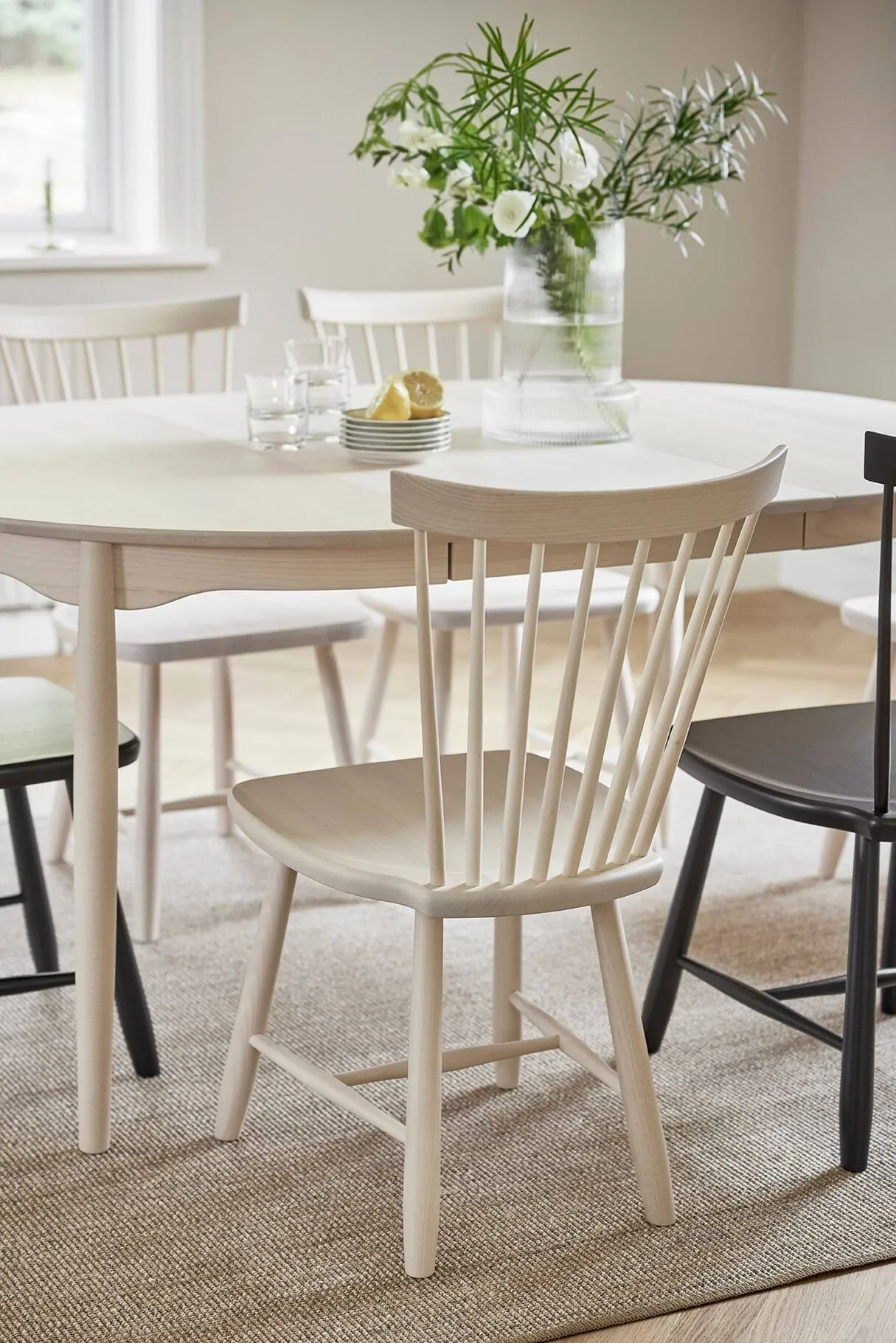 Chaise Lilla Åland, Vernis mat clair (bouleau) Stolab