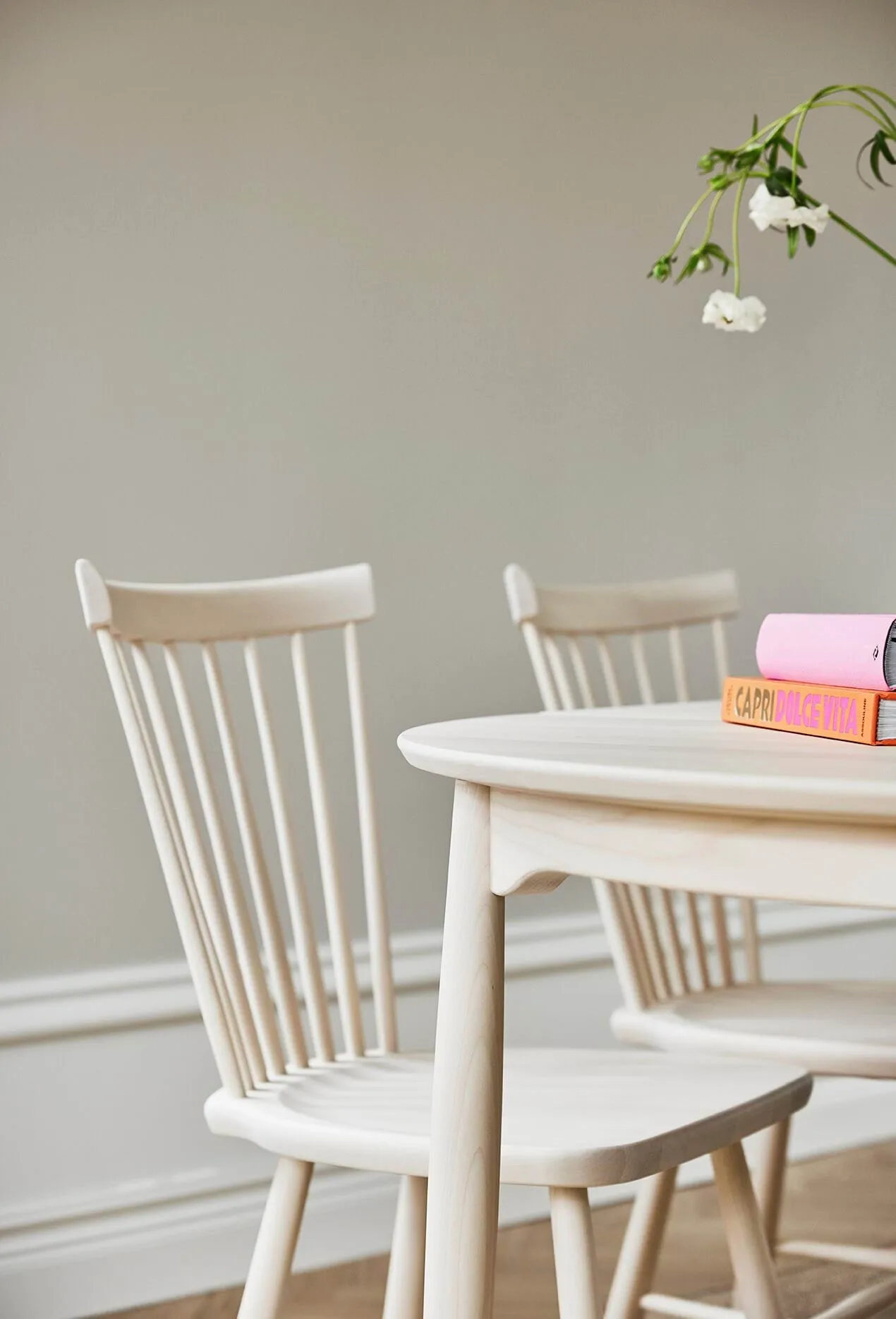 Chaise Lilla Åland, Vernis mat clair (bouleau) Stolab