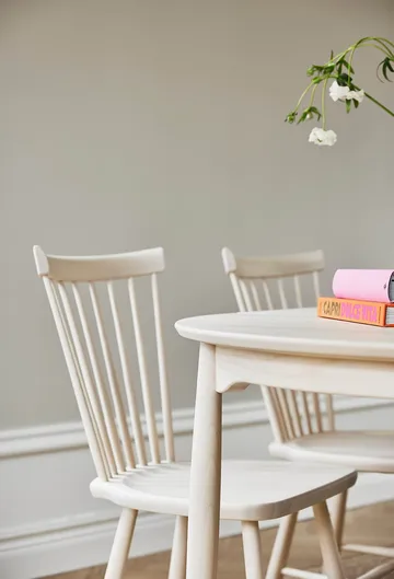Chaise Lilla Åland - Vernis mat clair (bouleau) - Stolab