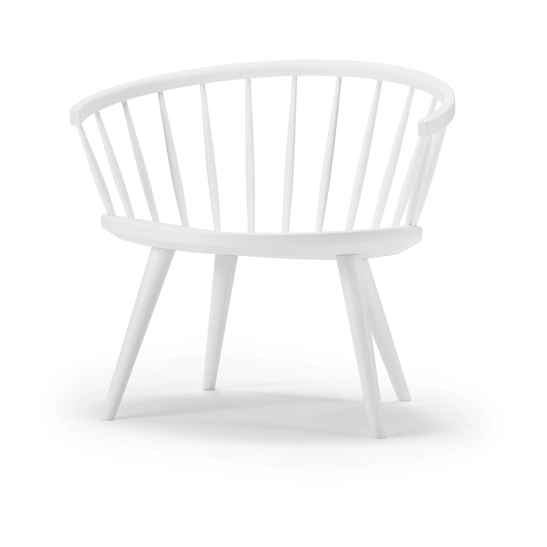 Chaise lounge Arka bouleau, Blanc Stolab
