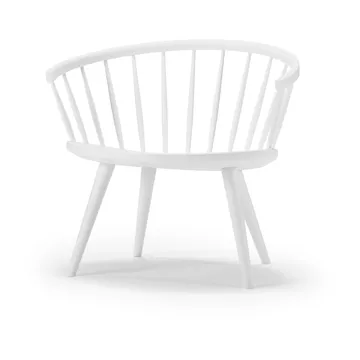 Chaise lounge Arka bouleau - Blanc - Stolab