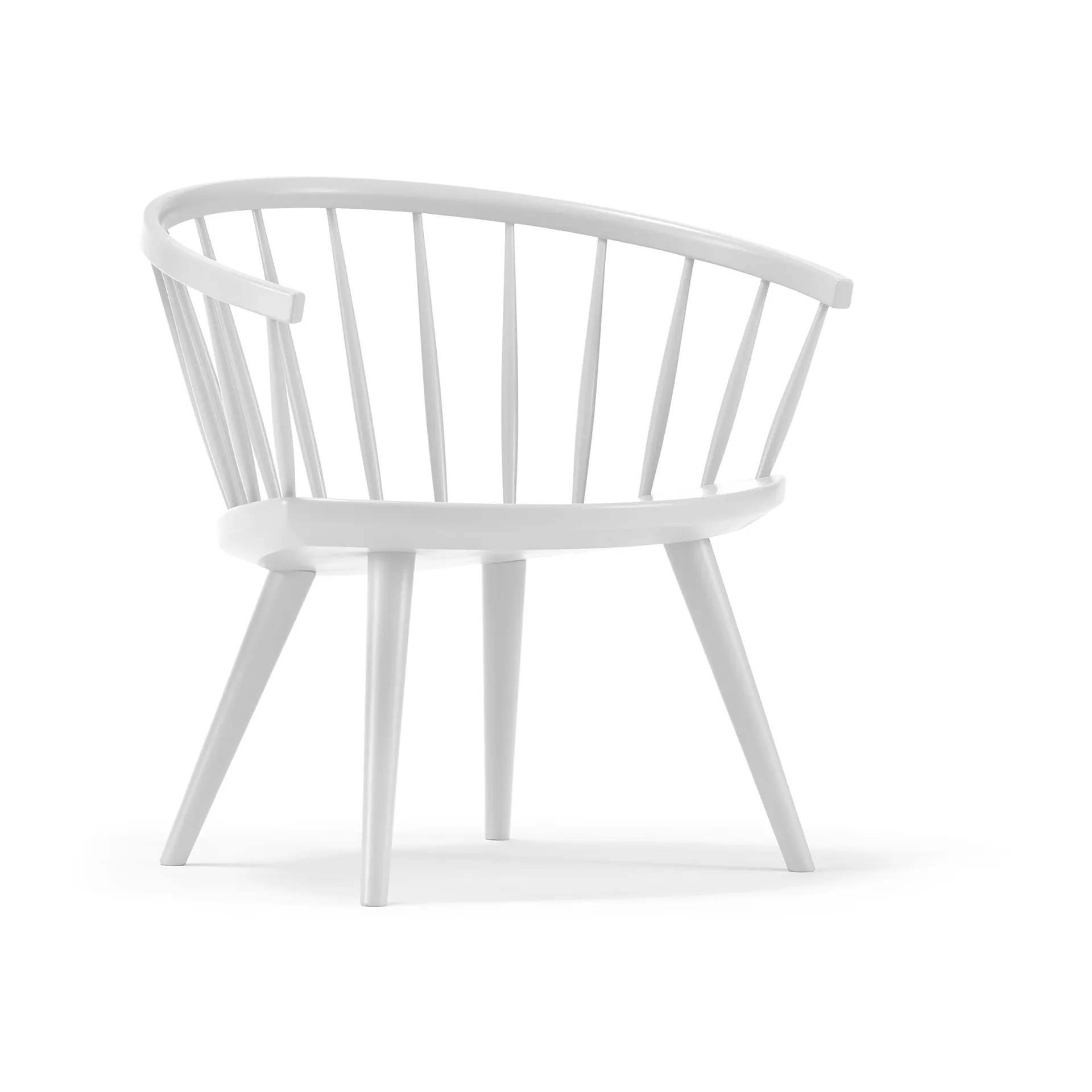 Chaise lounge Arka bouleau, Blanc Stolab