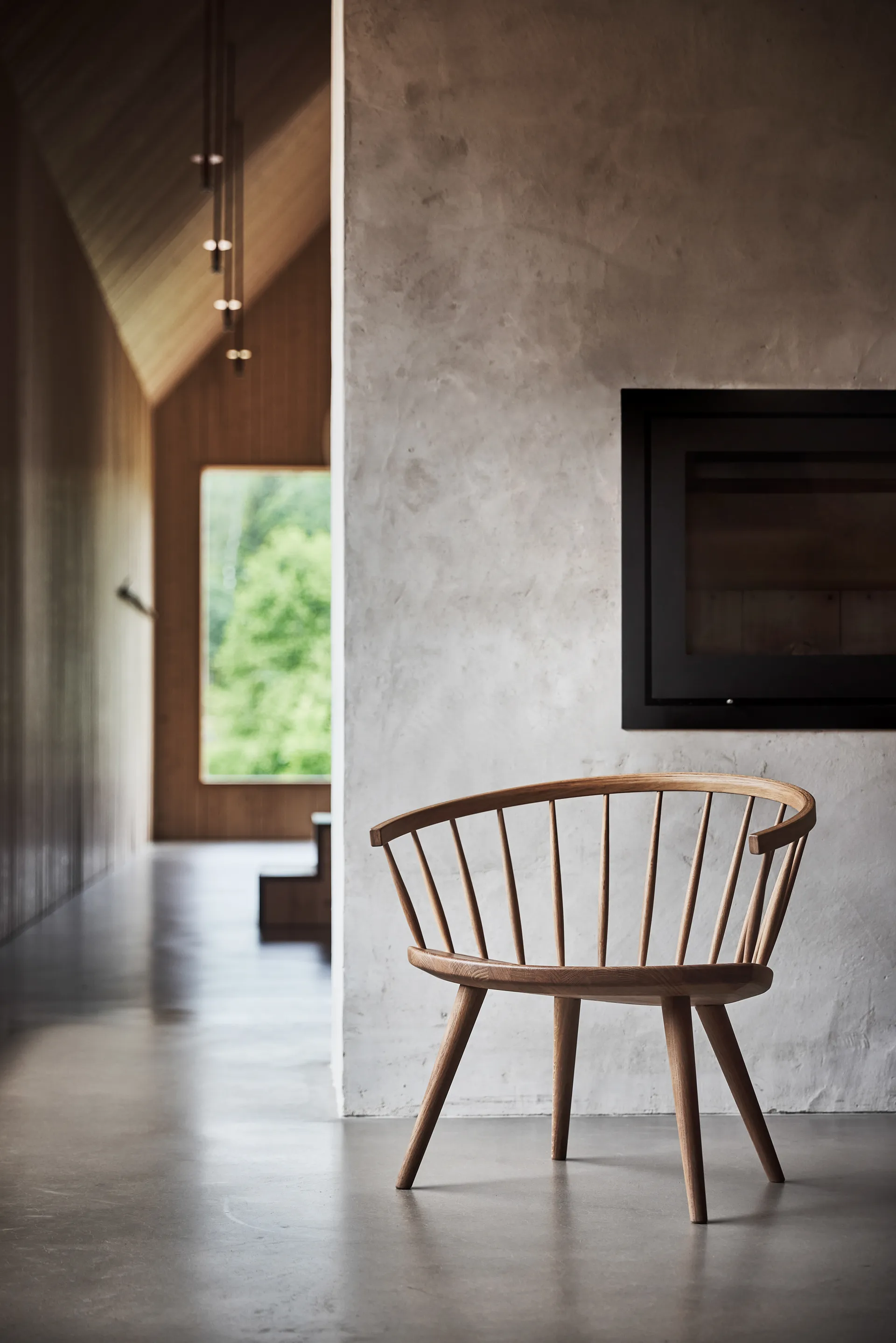 Chaise lounge Arka chêne, Huile naturelle Stolab