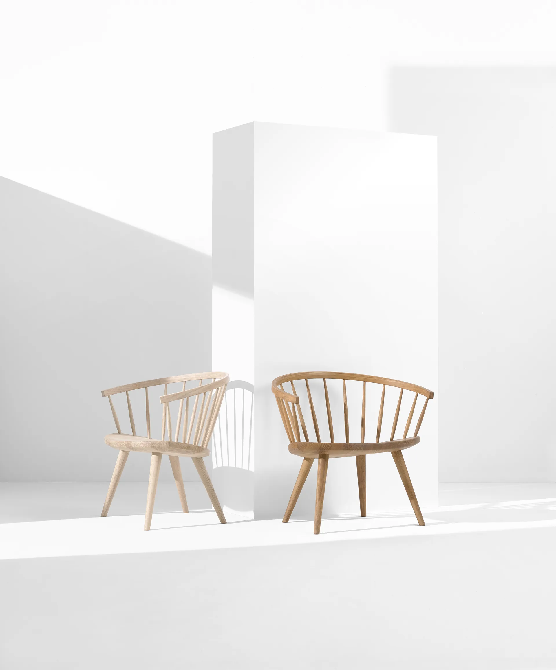 Chaise lounge Arka chêne, Huile naturelle Stolab